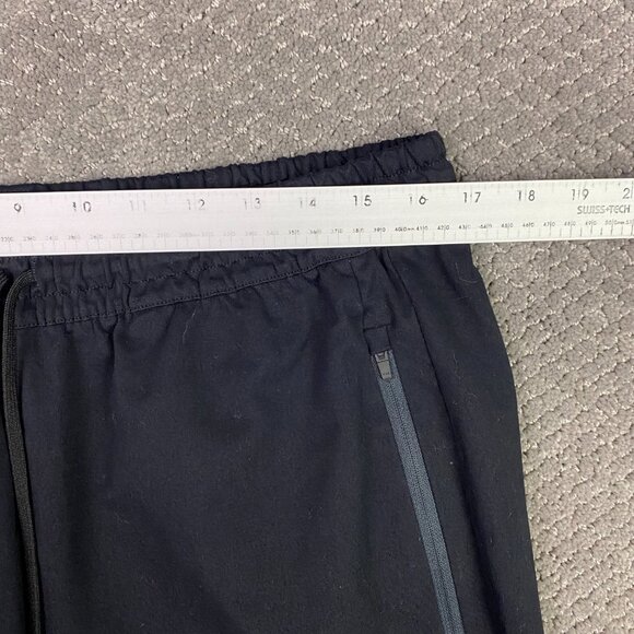 Nobull Joggers Pants Men's XL Black Sweat Gym Running Performance Drawstrings - Picture 10 of 14